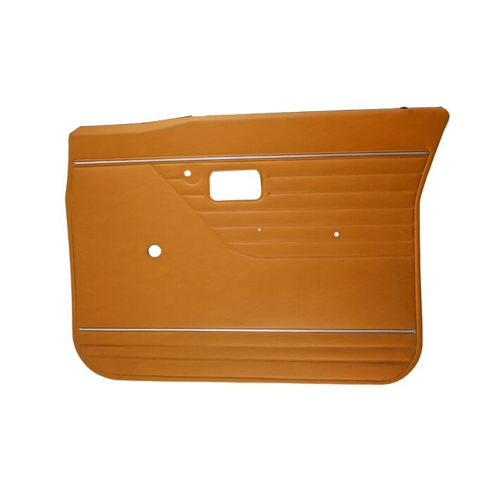 Volvo Panel de puerta 140 1971 marrón amarillo RHF Volvo repuesto no 694521