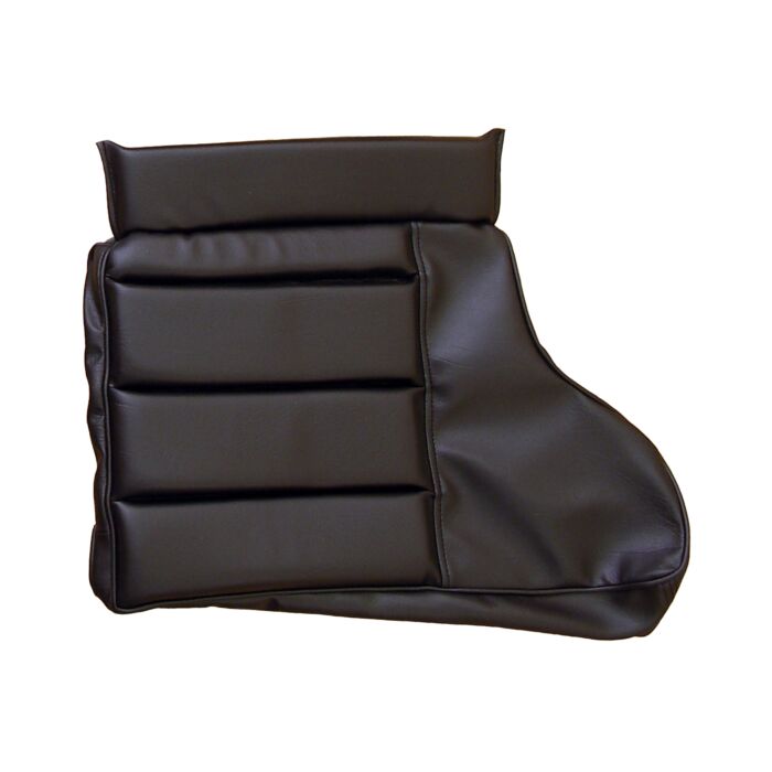 Bekleding 1800ES achter bank set zitting Links/rechts en rug  zwart 345-807 SET incl 695721