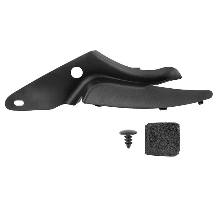 Dakrand Goot rail sierstrip voor links S60 V70 Xc70 voor hoek bij het scherm en a stijl zwart rubber driprail