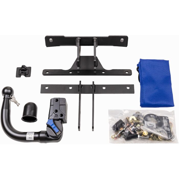 Enganche de remolque desmontable para Volvo C30 2006-2012 incluye kit de montaje. Producto Volvo con número de pieza 8943L22V.