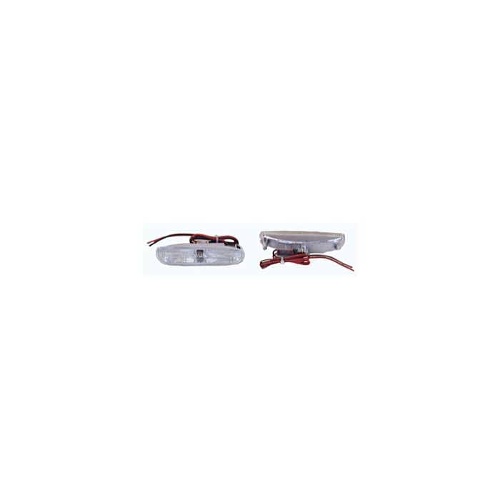 Luz lateral blanca Volvo para el lado izquierdo trasero VOLVO S40 I -04 V40 I -04, número de pieza Volvo 90080912