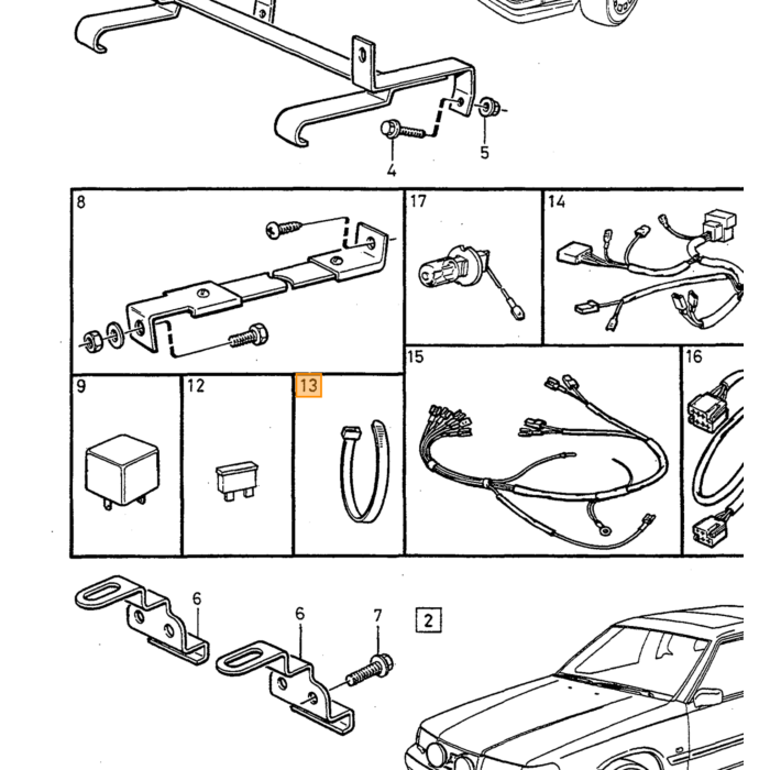 Interruptor Volvo tipo Volvo 850 5 puertas: Número de chasis Volvo 850 4 puertas: Código de fábrica Número de chasis Volvo 960: Volvo S90 V90 (-1998) Número de pieza de Volvo 9128269.