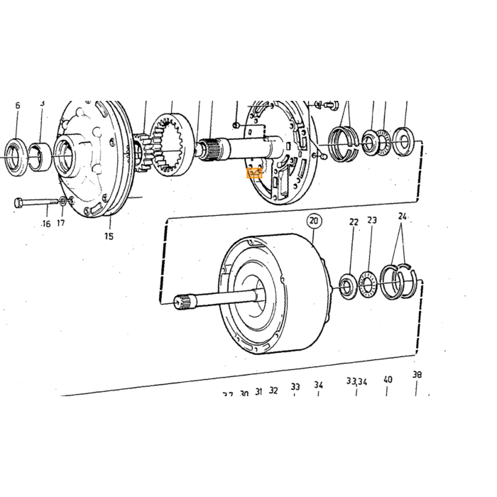 Volvo Anillo para Interruptor PNP Caja Automatica Volvo 850 - S70 - V70 - XC70 - S40 - V40 - 940 - 960 - S90 - V90 - S80 - S60 - XC90 Volvo repuesto no 9130137