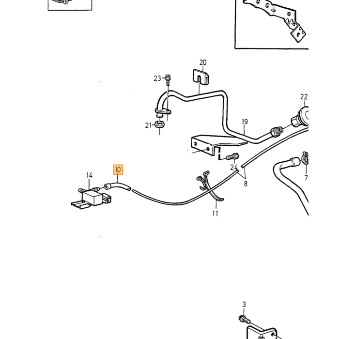 Volvo Reparación Abrazadera Escape 64mm Volvo S70 - V70 - 850 Volvo repuesto no 9135407