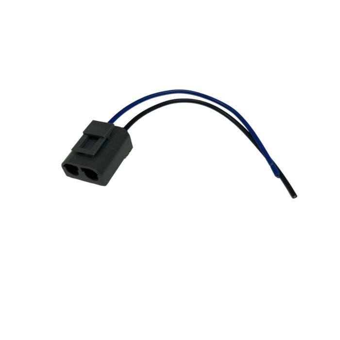 Conector Volvo de 2 polos para Volvo 240+260+740+940 y otros, incluye rociador de faros y bomba con cable, número de pieza Volvo 9144275R.