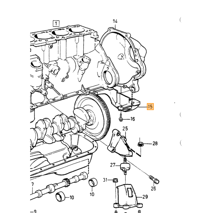Producto Volvo Soporte Volvo, número de pieza 9146354 para Volvo