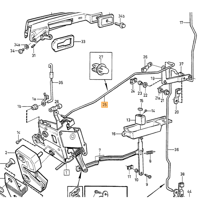 Producto Volvo: Enlaces de suspensión Volvo, número de pieza 9152008