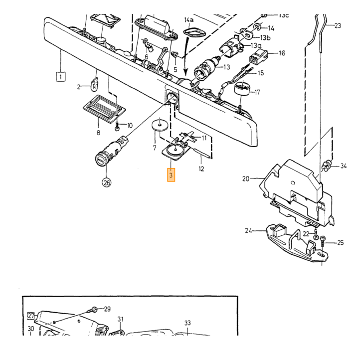 Iluminación de placa Volvo para 850 940 960 sedán LED conjunto de 2 5000K, número de pieza de Volvo 9152295