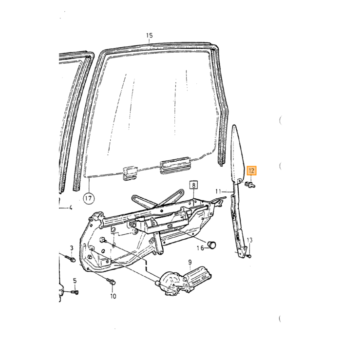 Volvo junta Volvo V70 (-2000)  V70 XC (-2000): cerradura de la tapa del maletero Volvo repuesto no 9154354