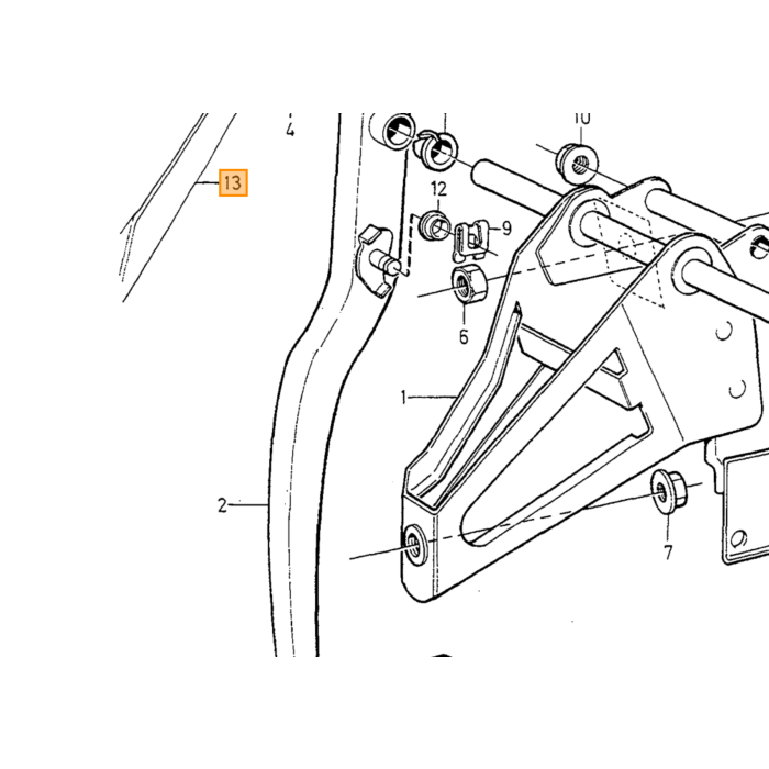 Producto Volvo casa Volvo, pieza número 9162107 para Volvo