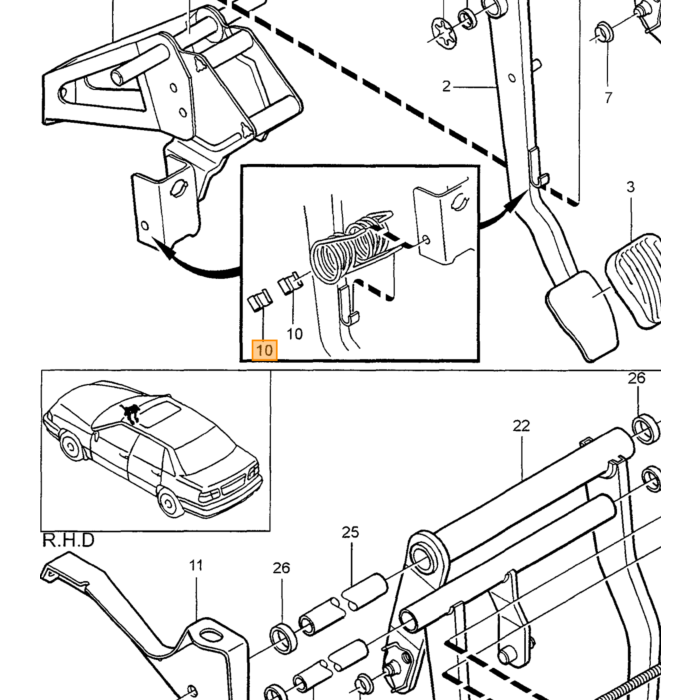 Volvo Sensor de presión ABS Cilindro maestro de freno Volvo V70 S70 850 C70 OEM ref 9173210 9173212 9173312 Volvo repuesto no 9173210