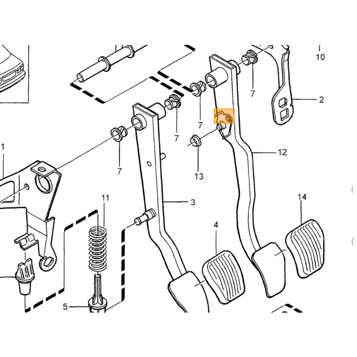 Volvo Sensor de presión ABS Cilindro maestro de freno Volvo V70 S70 850 C70 OEM ref 9173210 9173212 9173312 Volvo repuesto no 9173210