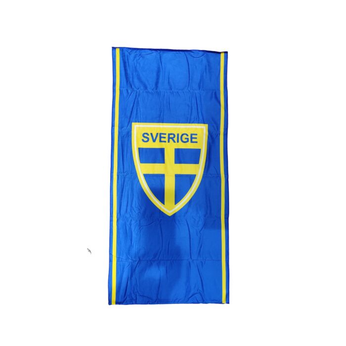 Strand laken Zweedse vlag 150 x 70 cm