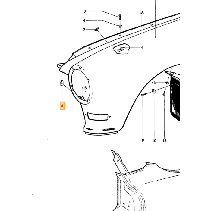 Volvo Pantalla frontal Speednut 140 + tirador de puerta interior Amazon Volvo repuesto no 941962