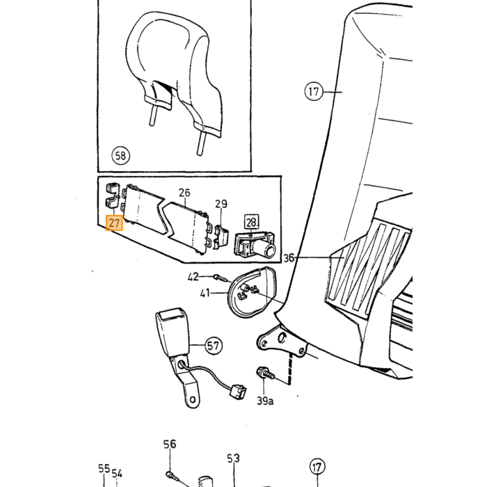Producto Volvo, tornillo Volvo, número de pieza 9447461