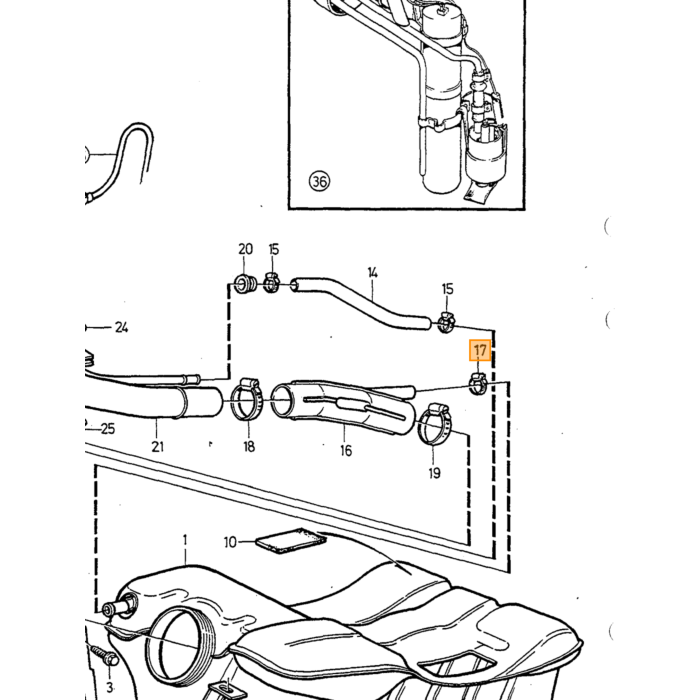 Producto Volvo Buis, pieza de Volvo número 946645