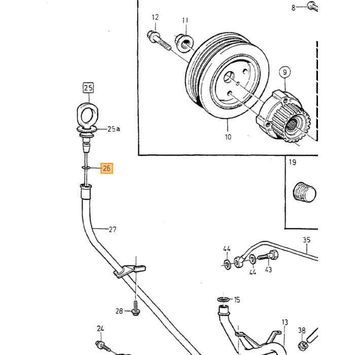 Volvo Varilla nivel de aceite del anillo goma B19 B21 + B23 + B230 + B200 goma e aire ajuste implementación de carburador tornillo 240 + 740 Volvo repuesto no 947114