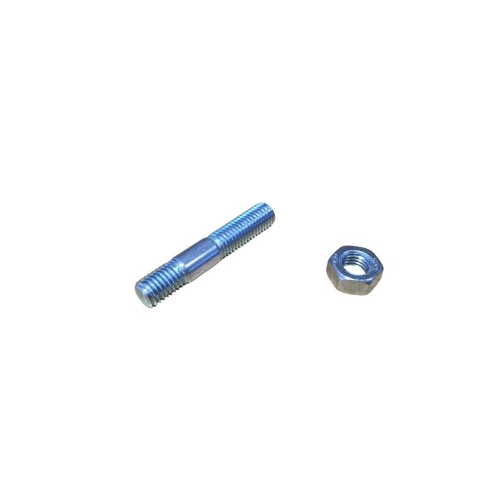 Tornillo y tuerca de colector de escape Volvo - 7 mm, pieza Volvo nr 947412K