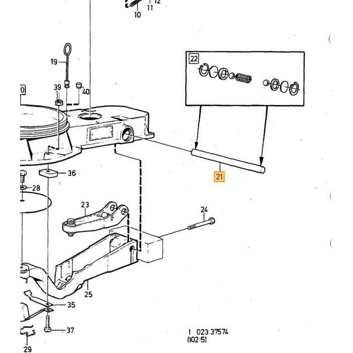 Volvo Anillo cobre inyector B20F+B27E+B27F K tronic interno 8.44mm externo 11.5mm Volvo repuesto no 947620