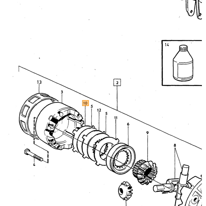 Anillo Volvo para tapón de drenaje diferencial B27F B28F. B27E B28E. B27A B28A. Anillo para colector B27F B28F. B27E B28E. B27A B28A de cobre, número de pieza de Volvo 947624.