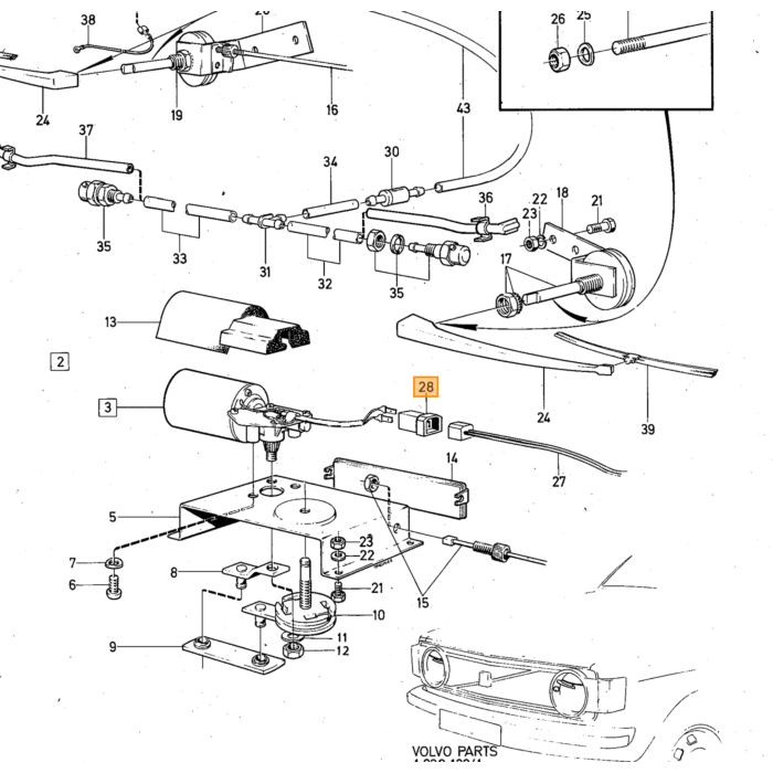 Panel de Puerta Derecha Volvo, Número de Pieza Volvo 9477803