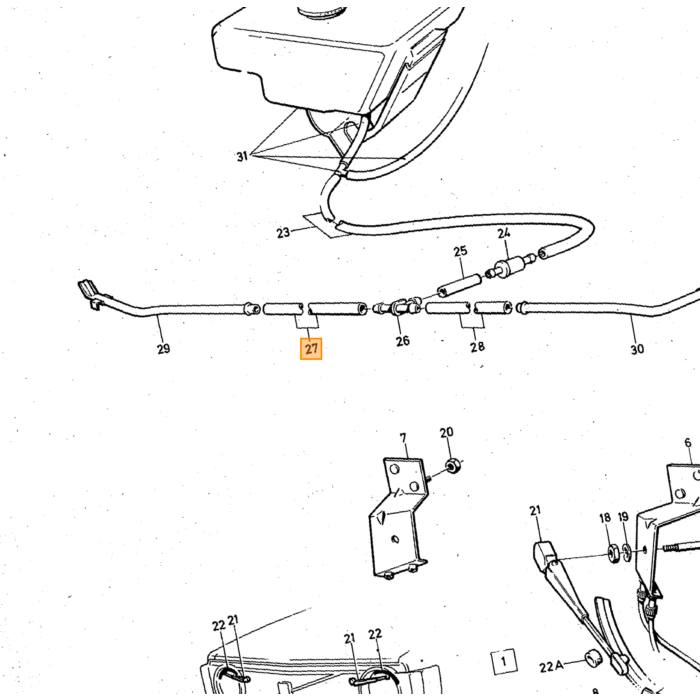 Producto Volvo, tornillo Volvo, número de pieza 950019 para Volvo.