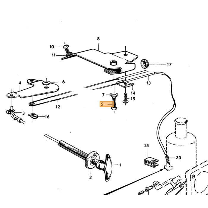 Producto Volvo, tornillo Volvo, número de pieza 950022