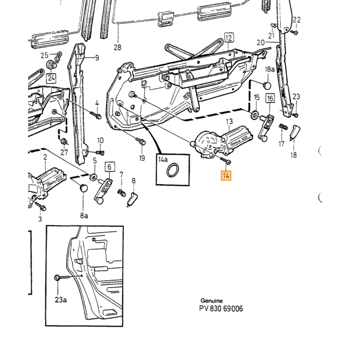 Producto Volvo E-Cirklem, pieza de Volvo número 951670