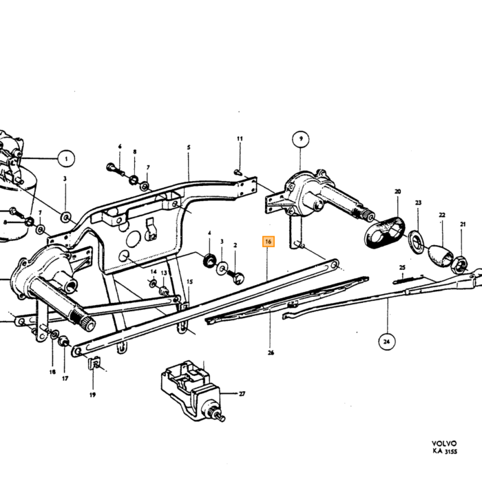 Producto Volvo E-Cirklem, pieza de Volvo número 951670