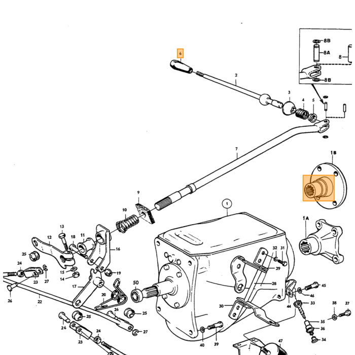 Volvo Tapón de vaciado de caja de cambios M40-M41 YA NO DISPONIBLE Volvo repuesto no 951901
