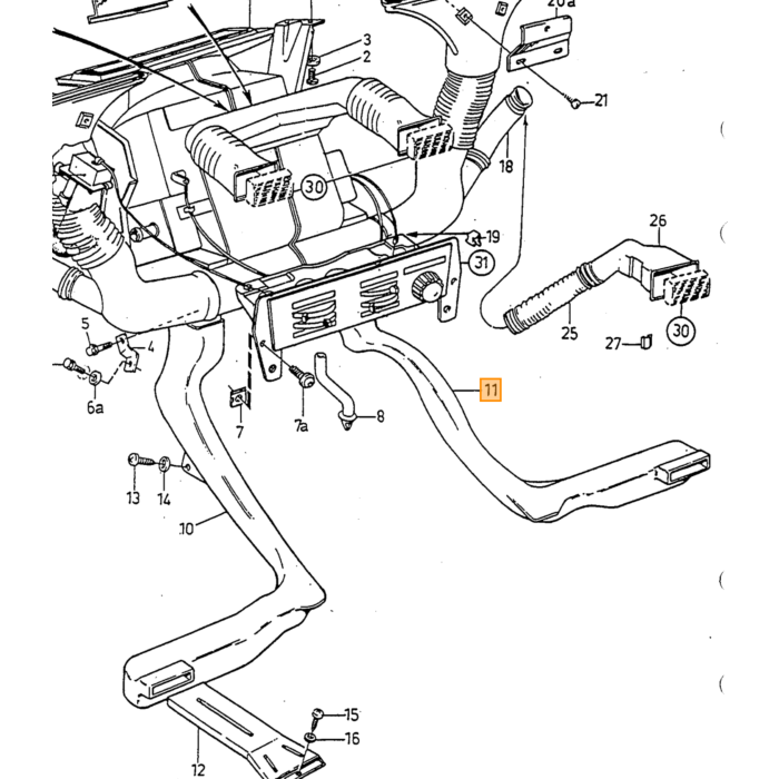 Volvo parker Volvo repuesto no 955120
