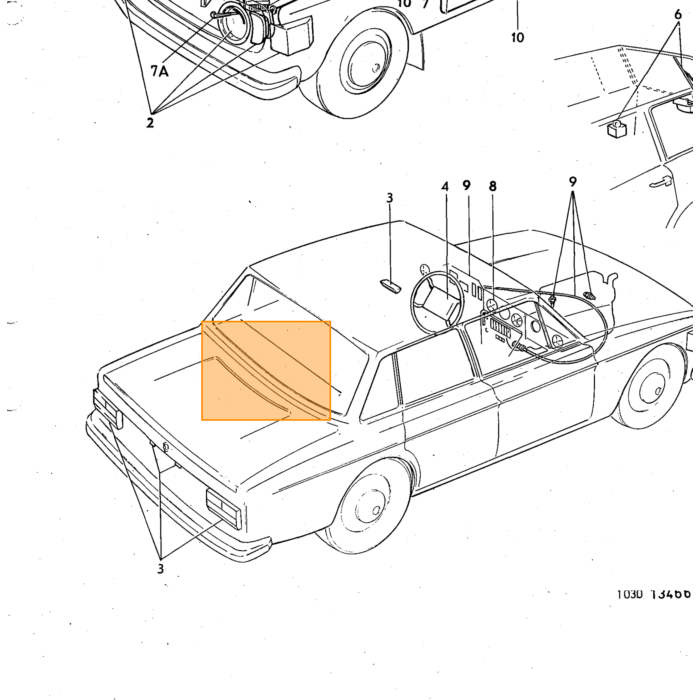 Volvo Perno distribuidor de potenciaUNC 1/4-1/2 Volvo repuesto no 955515
