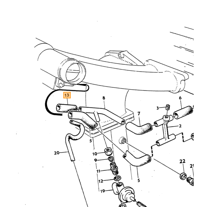 Producto Volvo Veer revet, pieza de Volvo número 955917