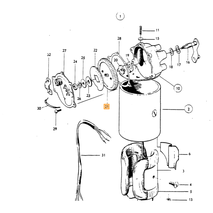 Producto Volvo Veer revet, pieza de Volvo número 955917