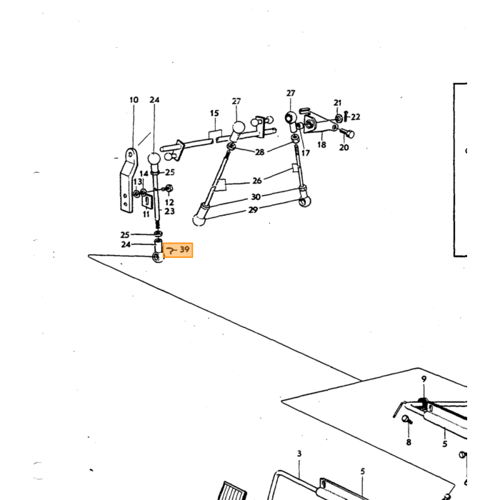 Volvo Clip de conexión de varilla de acelerador de carburador con cabeza esférica  abrazadera Stromberg+circlip SU Volvo repuesto no 959093