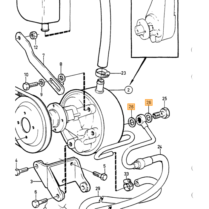Producto Volvo, pieza Volvo número 967531