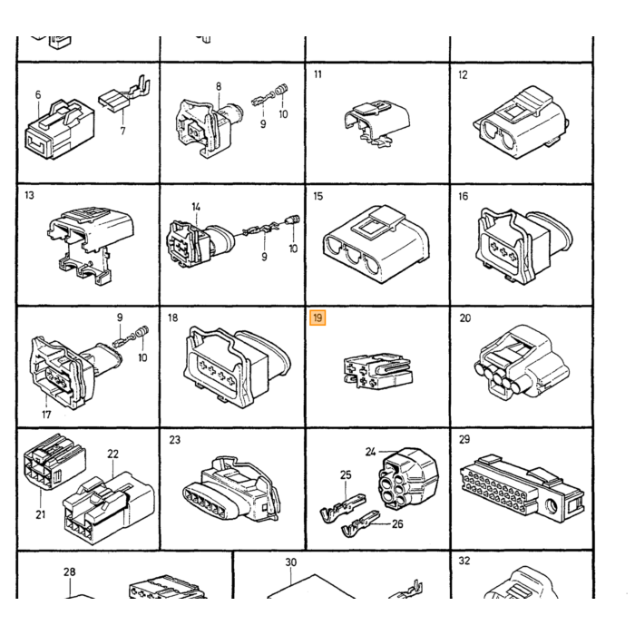 Producto Volvo casa Volvo, pieza nº 968390 para Volvo