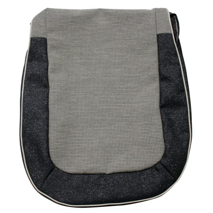 Volvo Tapicería PV444 Juego de funda de asiento y respaldo azul/gris tipo KL 1956-1957 1-110 Volvo repuesto no 96905