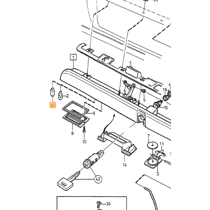 Soporte de tornillo Volvo tipo Volvo 850 5-puertas Volvo 940 5-puertas: Volvo 940 960 4-puertas: Volvo 960 5-puertas: Volvo S70 V70 V70XC (-2000) Volvo S90 V90 (-199 número de pieza de Volvo 979761.