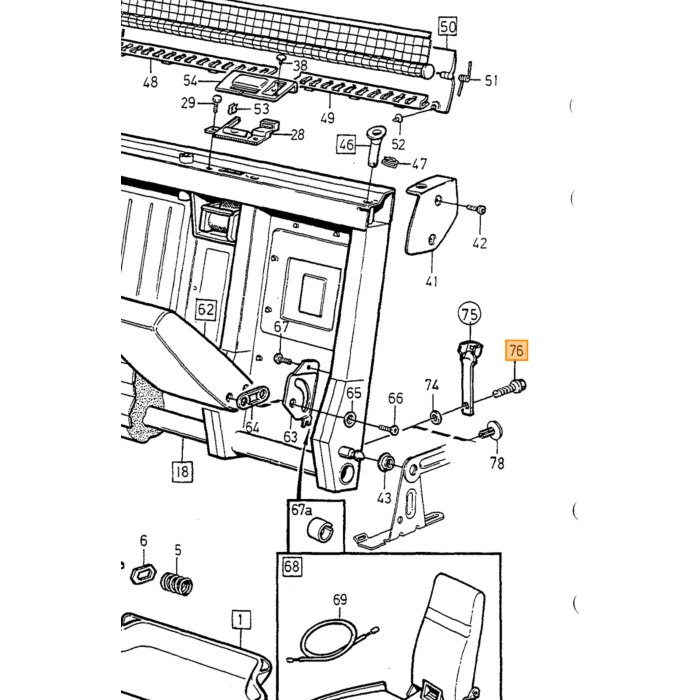 Tornillo de brida Volvo, pieza Volvo nr 979932