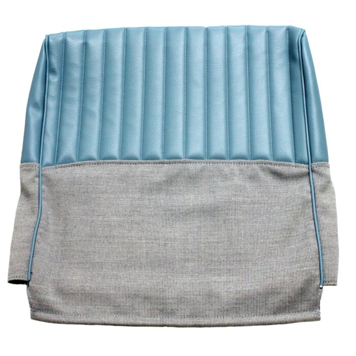 Volvo Tapicería PV544 Funda asiento respaldo tela vinílica azul 22-141 Volvo repuesto no 98148