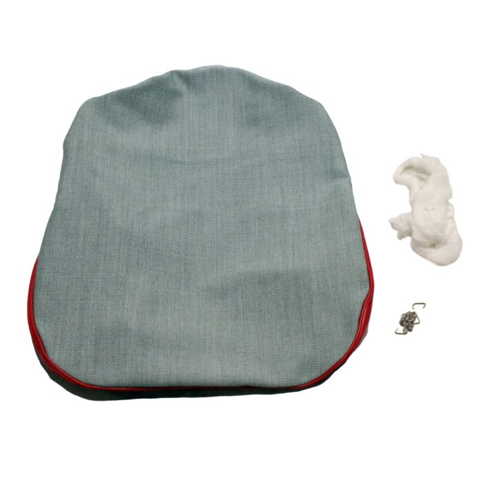 Volvo Tapicería PV544 tipo A funda de asiento asiento rojo-gris 23-142 1958-1959 SET incl. Volvo repuesto no 98158