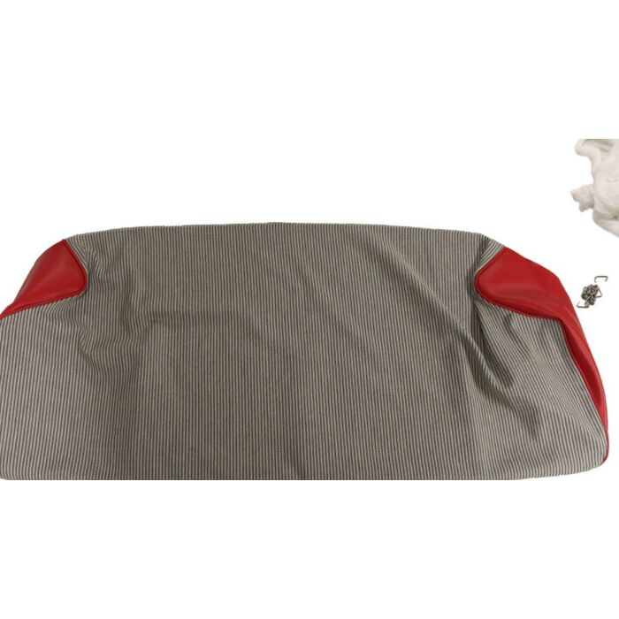 Volvo Tapicería 445 funda asiento trasero rojo-gris 215-153 219-174 Volvo repuesto no 98702