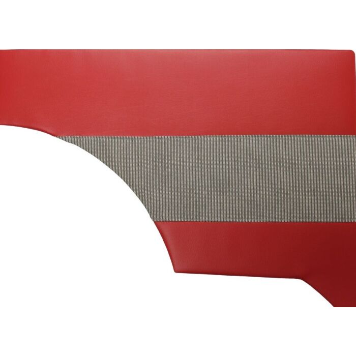 Volvo Tapicería 445 Tapicería del panel lateral detrás rojo gris izquierdo 215-153 218 219 Volvo repuesto no 98708