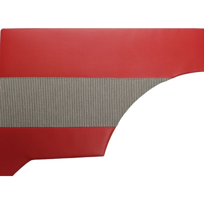 Volvo Tapicería 445 guarnecido lateral derecho trasero rojo gris 215-153 218 219 Volvo repuesto no 98709