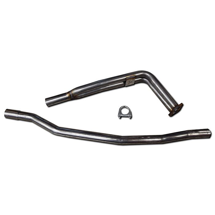 Volvo Tubo delantero sin catalizador Volvo 240 sin Turbo Ferrita acero inoxidable (270851) Volvo repuesto no VO6588