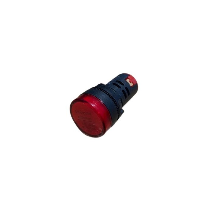 Lámpara de advertencia roja grande para tablero Volvo 12V universal, número de pieza Volvo lampuni1