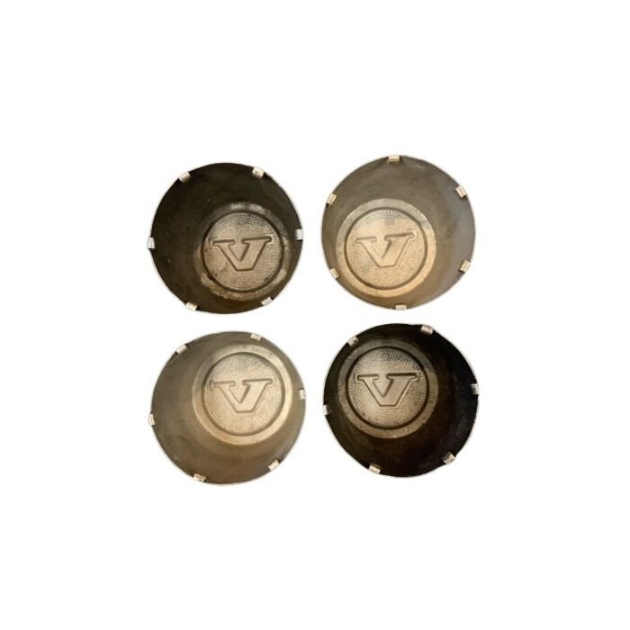 Tapa de Rueda Volvo, Set, Tapa de Eje, Tapa de Cubo, Tapa de Rueda, Tapa de Cubo, Volvo 240+260, 70mm de metal para llanta 1229734 1229778 12297792 1359670, Parte Volvo 1206278, Usado.