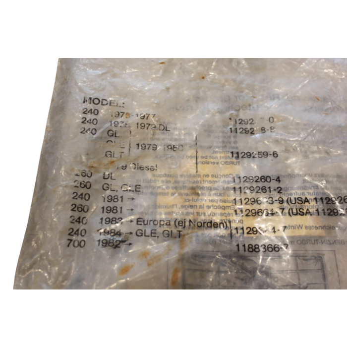 Cubierta de Parrilla, Protección de Radiador, para Volvo 240, 260 & 700, Producto Usado.