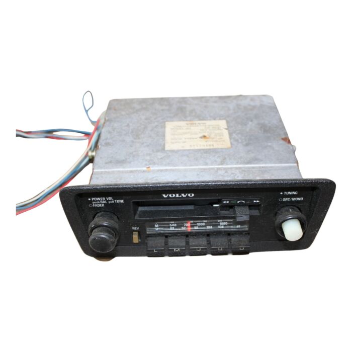 Radio, Radio de Cassette L/M/U, 12 Voltios, Volvo 240 260 740 760, 8113490879, 51179484, Producto Usado.
